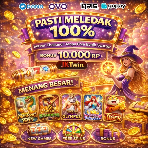 JKTWIN Bonus Member Baru 100%